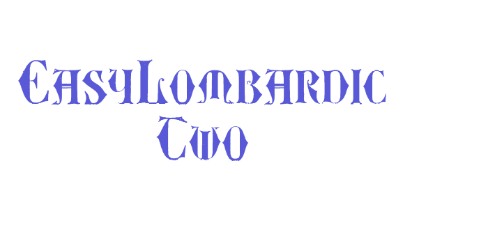 EasyLombardic Two Font Download