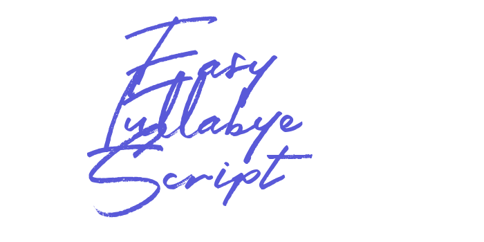 Easy Lullabye Script Font Download