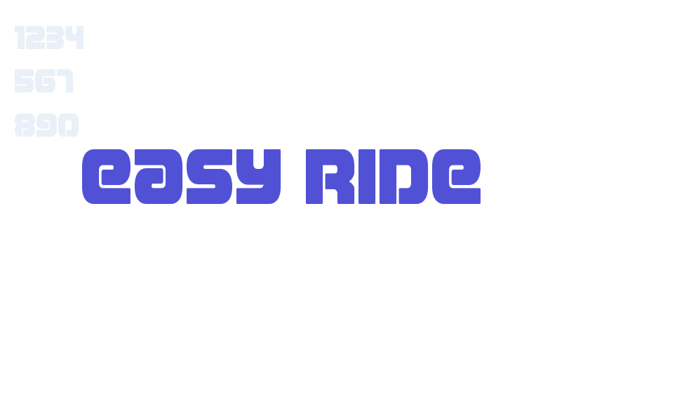 Easy Ride-font-download