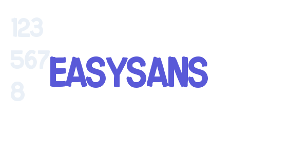 Easysans font free