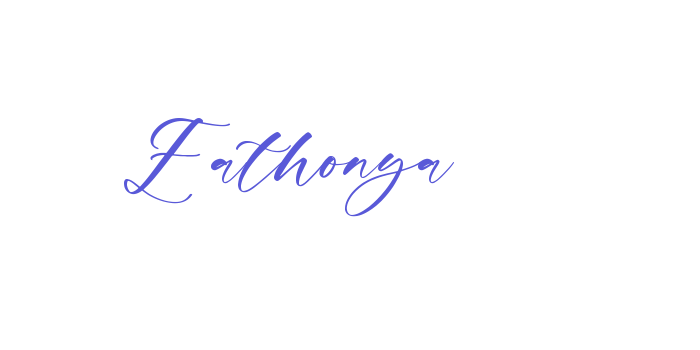 Eathonya Font Download