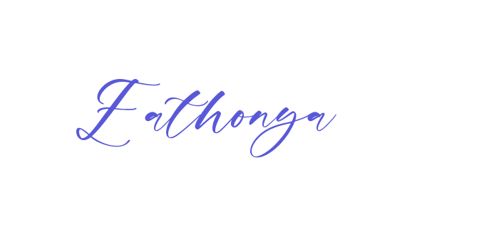 Eathonya Font