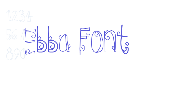 Ebba Font font free