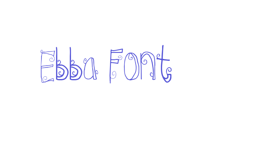 Ebba Font Font Download