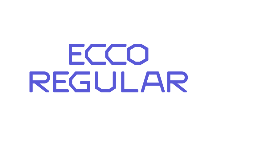 Ecco Regular Font Download