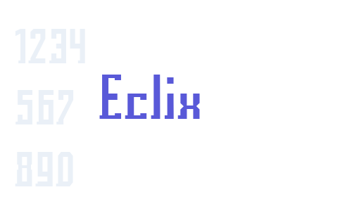 Eclix Font Download