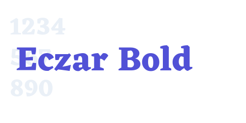 Eczar Bold-font-download