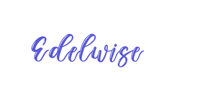 Edelwise Font Download