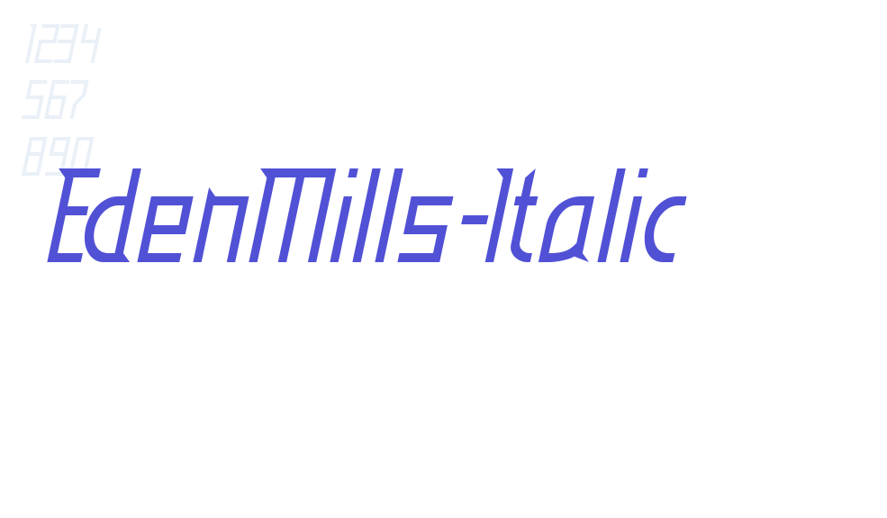 EdenMills-Italic-font-download