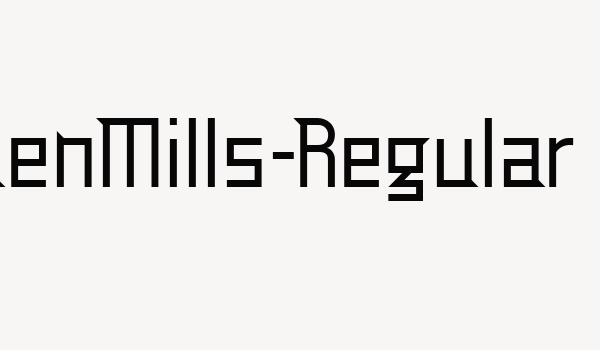 EdenMills-Regular Font