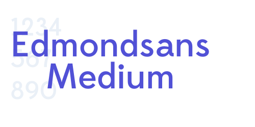 Edmondsans Medium-font-download