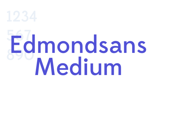 Edmondsans Medium