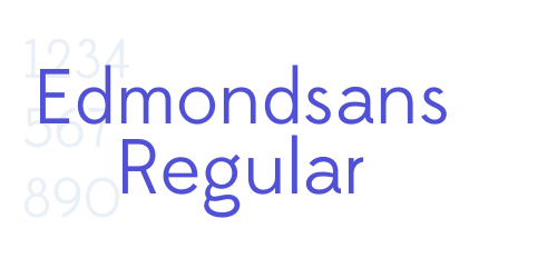 Edmondsans Regular-font-download