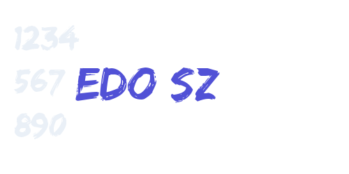 Edo SZ-font-download