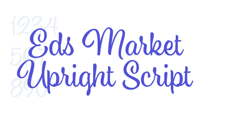 Eds Market Upright Script-font-download