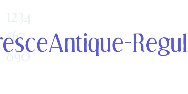 EffloresceAntique-Regular font free