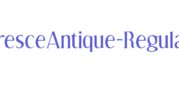 EffloresceAntique-Regular Font Download