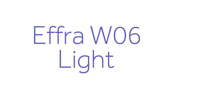 Effra W06 Light Font Download