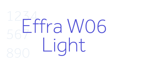 Effra W06 Light