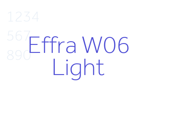Effra W06 Light