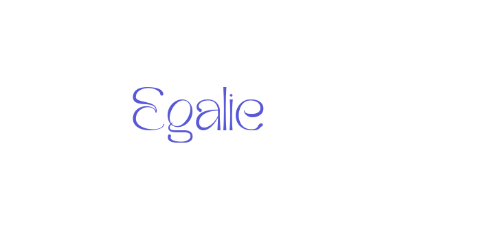 Egalie Font Download