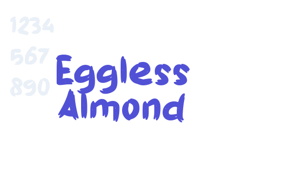 Eggless Almond