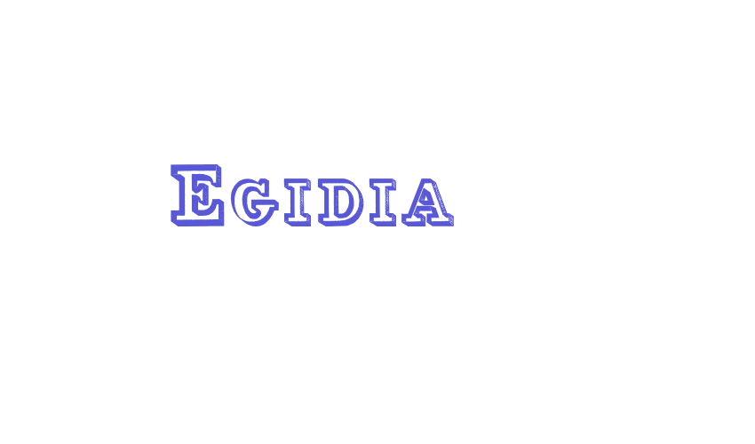 Egidia Font Download