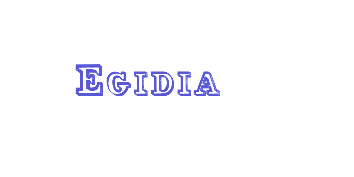 Egidia Font Download