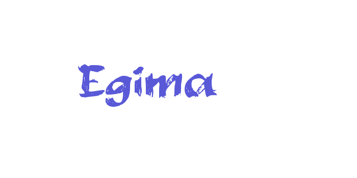 Egima Font Download