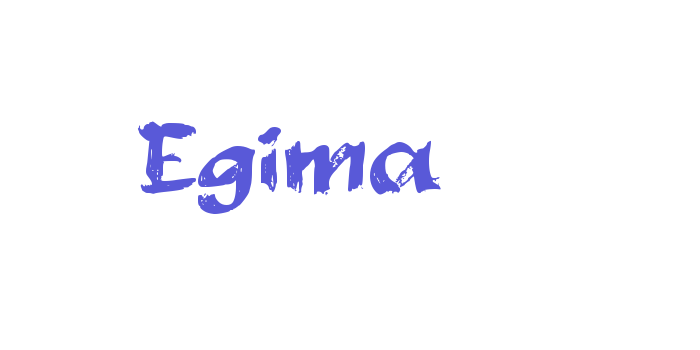 Egima Font