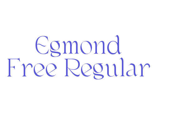 Egmond Free-Regular Font