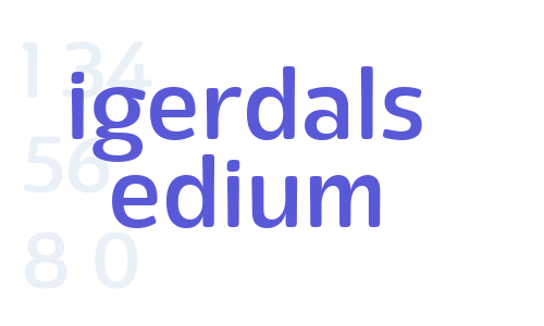 Eigerdals Medium Font Download