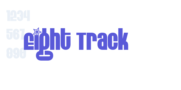 Eight Track font free