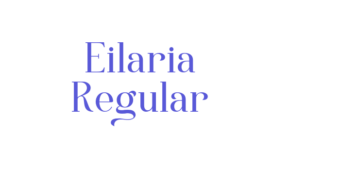 Eilaria Regular Font Download