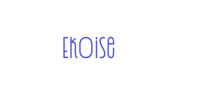 Ekoise Font