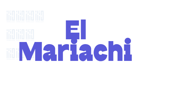 El Mariachi font free