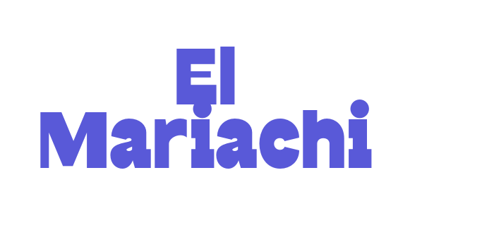 El Mariachi Font