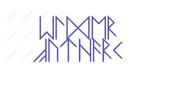 Elder Futhark font