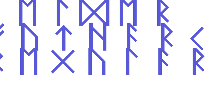 Elder Futhark Regular Font Download