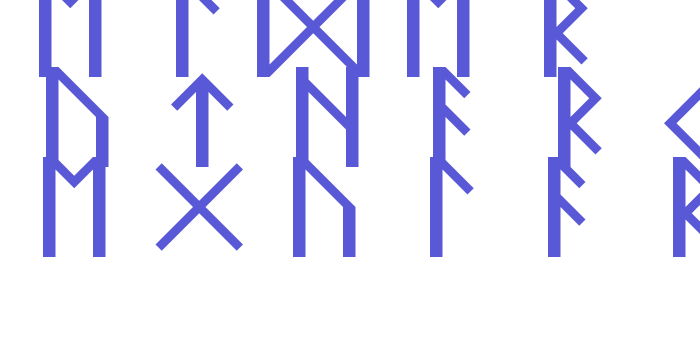 Elder Futhark Regular Font