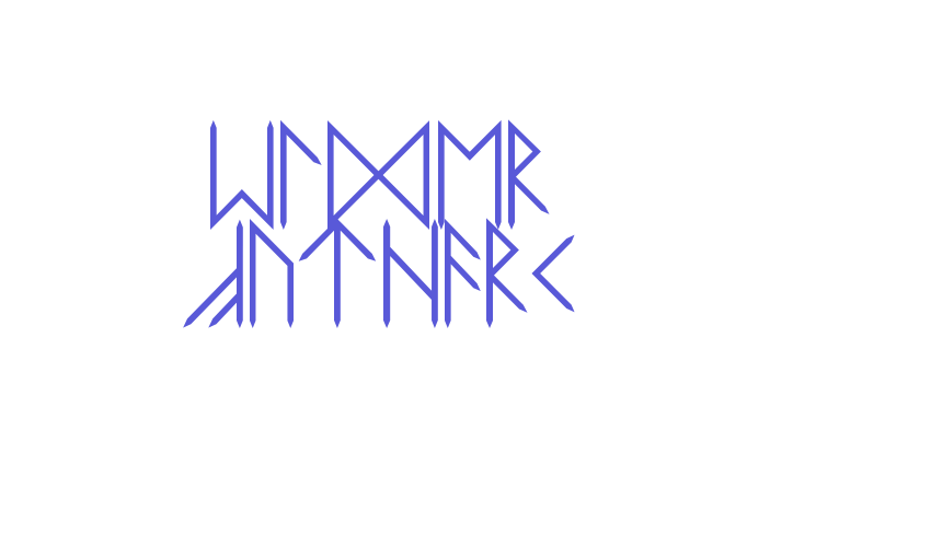 Elder Futhark Font Download