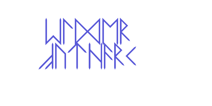 Elder Futhark Font Download