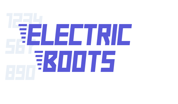 Electric Boots Font