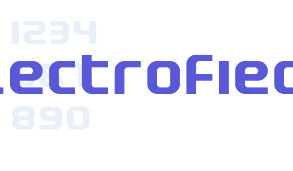 Electrofied Font