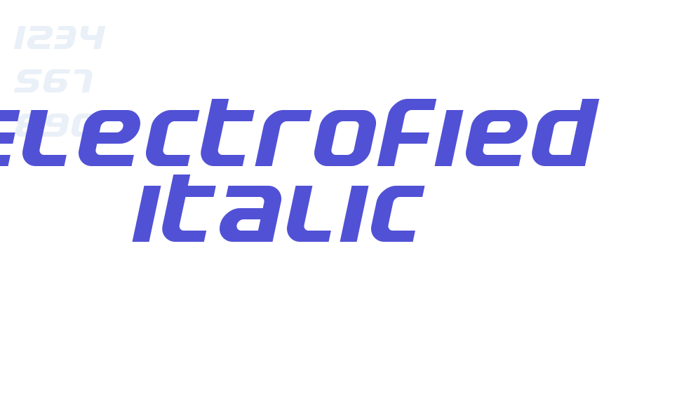 Electrofied Italic-font-download