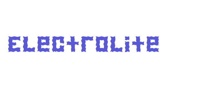 Electrolite Font Download