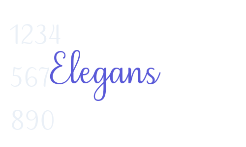 Elegans Font