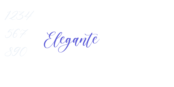 Elegante font free