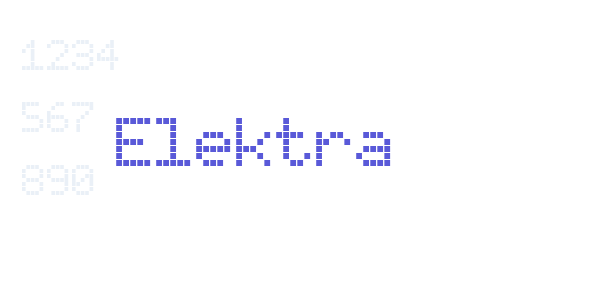 Elektra font free