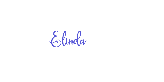 Elinda Font Download